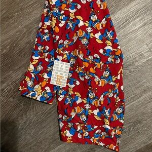 Lularoe tc Disney Donald Duck leggings new with tag